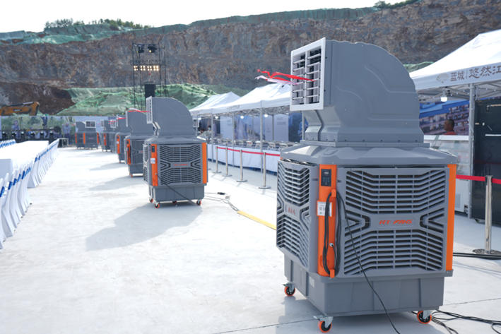 酷熱季節盼涼策，戶外降溫開先河—— 瑞泰風全面保障安徽銅陵鄰里文化季